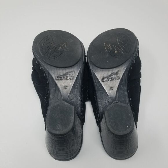 DANSKO CLOG STYLE SHOE. BLACK. SIZE EURO 37. - Picture 13 of 16